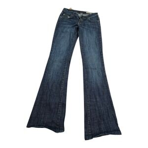 Chip‎ and Pepper Women's Denim Jeans La Jolla Flare Dark Wash Size 1 VTG